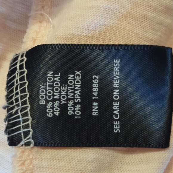 Torrid, Sz 20, Pink-Salmon Cotton Blouse, NWOT - Picture 14 of 15